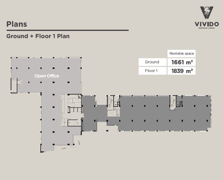 Ground + Floor 1 Plan